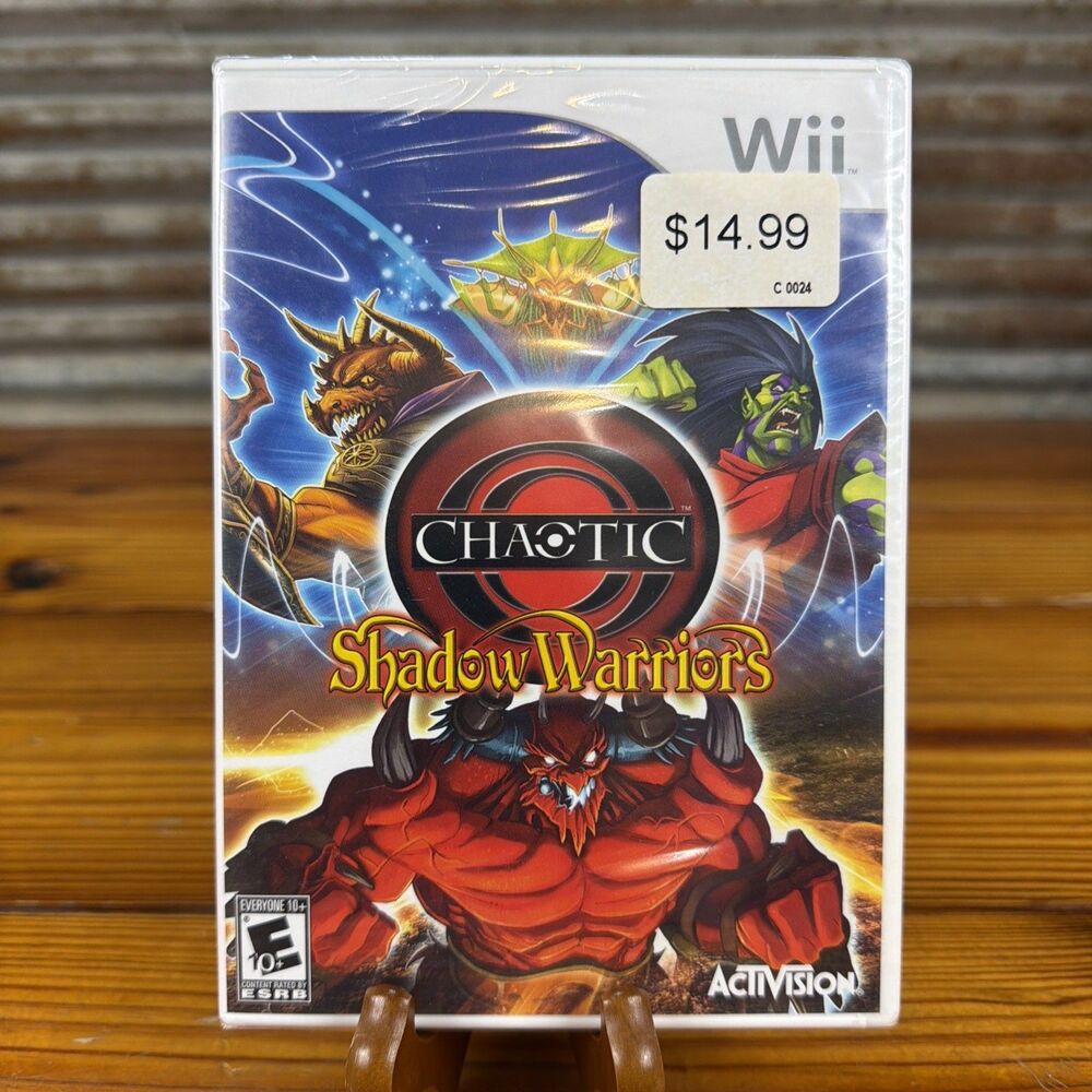 Chaotic Shadow Warriors Nintendo Wii Game New Factory Sealed